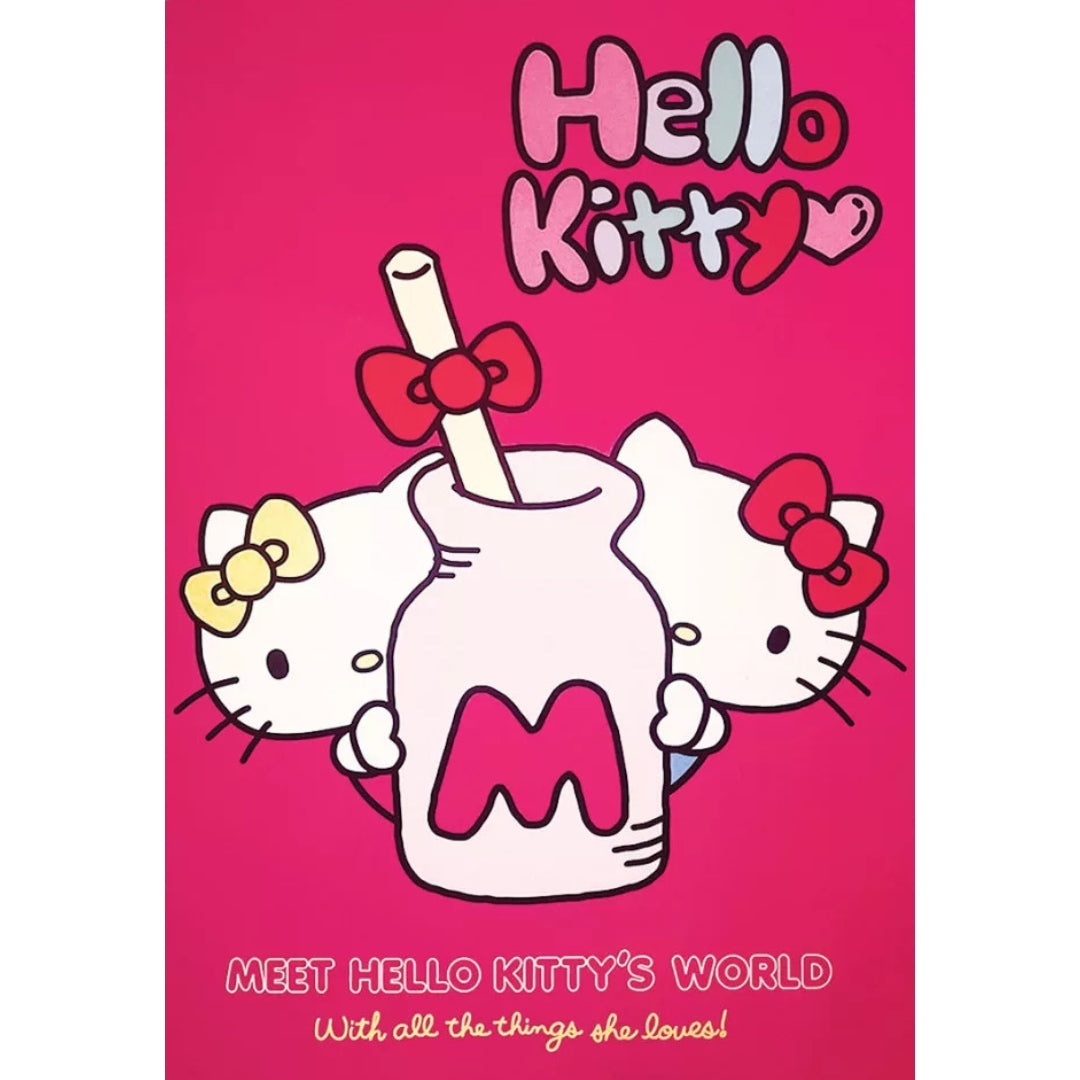 B5 Gim Lined Notebook 40 Sheets - Hello Kitty