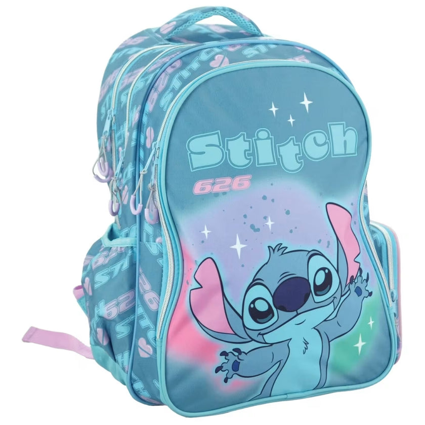 Gim 3 Compartments Backpack 42 x 30 x 15cm - Disney - Stitch