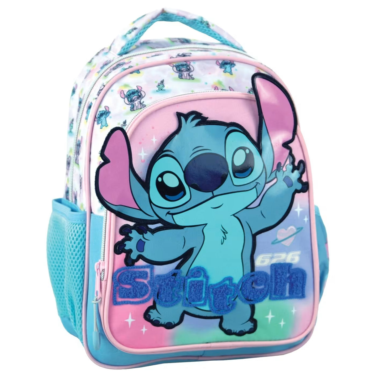 Gim 2 Compartments Backpack 30 x 25 x 15cm - Disney - Stitch
