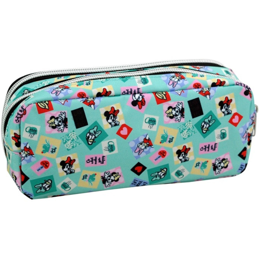 Gim 2 Compartments Pencil Case 10 x 23cm - Disney - Minnie
