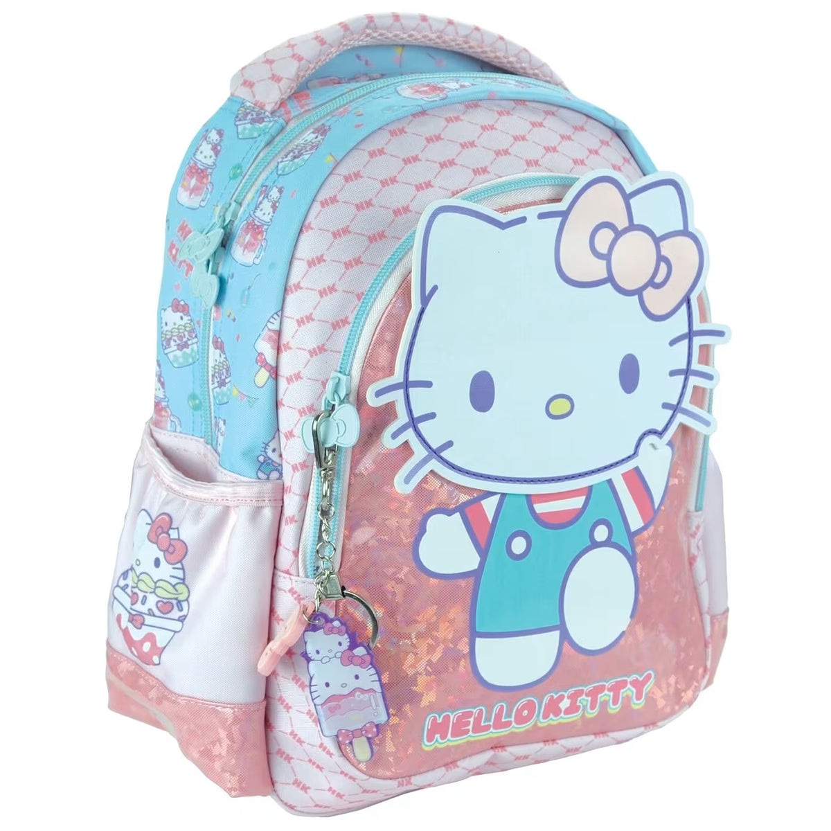 Gim 2 Compartments Backpack 30 x 25 x 15cm - Hello Kitty