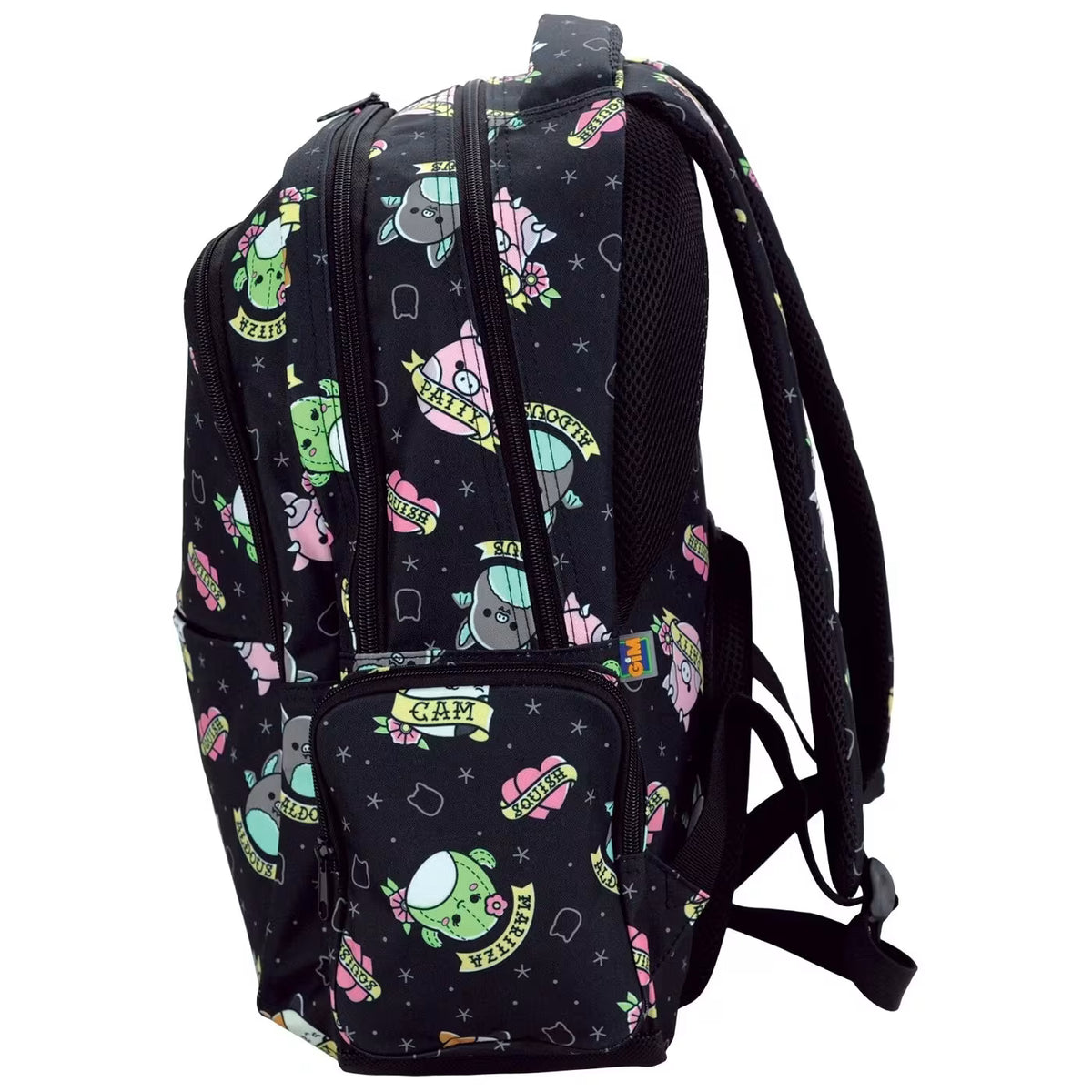 Gim 3 Compartments Backpack 46 x 35 x 20cm - Squishmallows