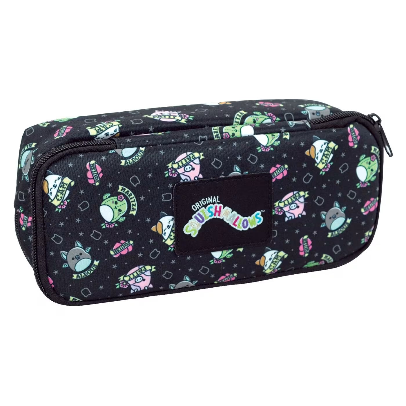 Gim 2 Compartments Pencil Case 10 x 23cm - Squishmallows
