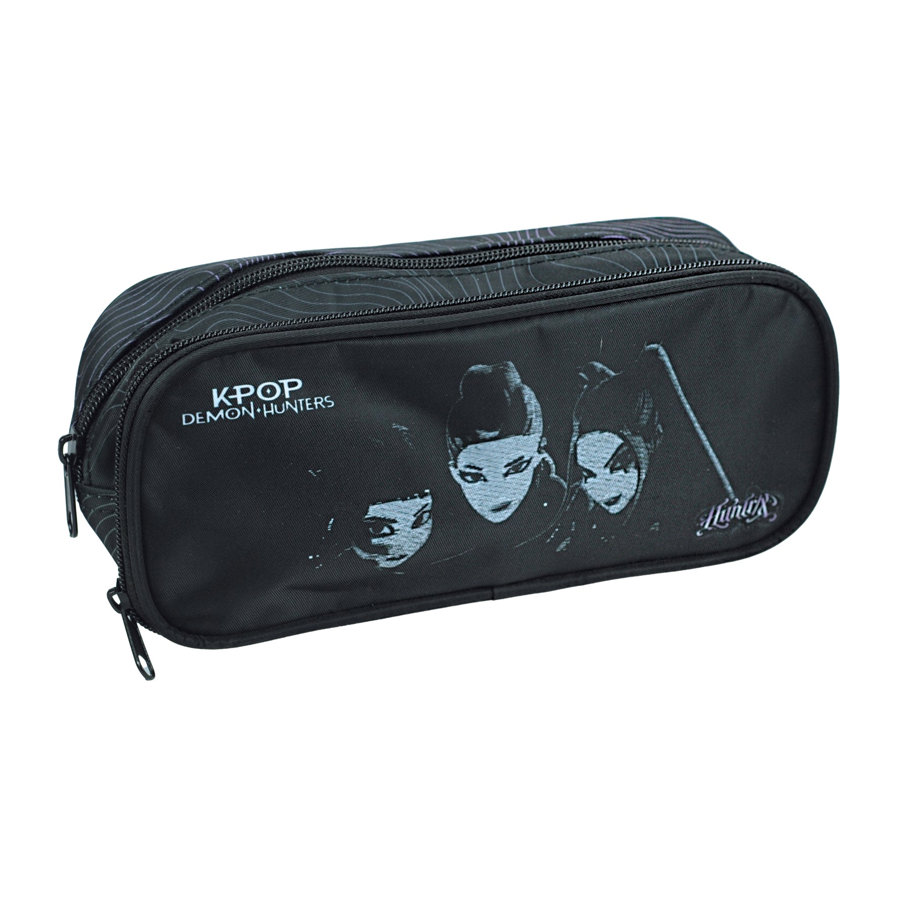 Gim 2 Compartments Pencil Case 10 x 23cm - Netflix - K-Pop Demon Hunters