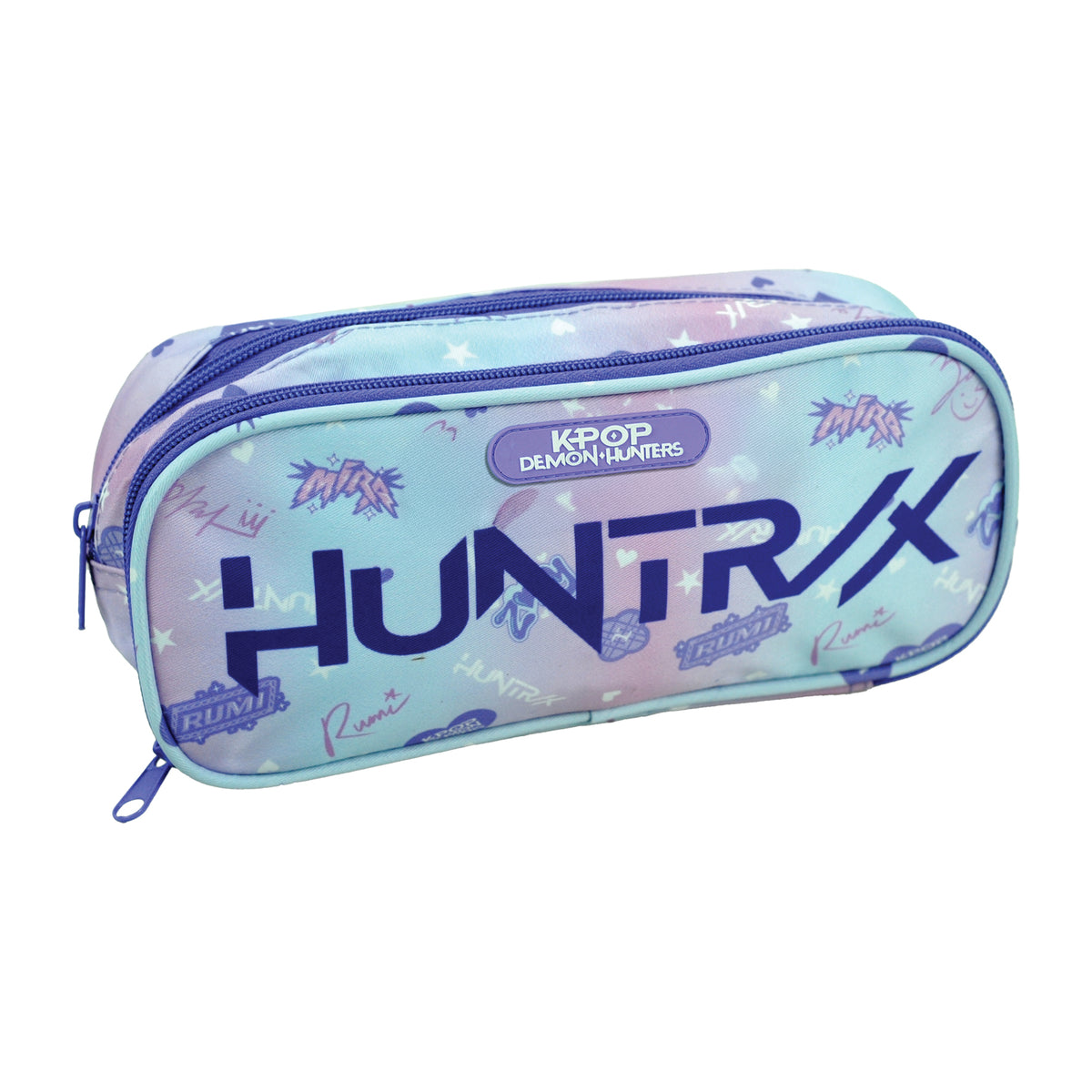 Gim 2 Compartments Pencil Case 10 x 23cm - Netflix - K-Pop Demon Hunters
