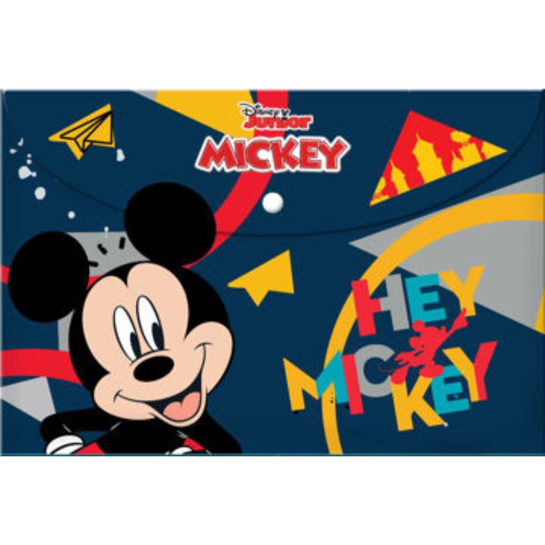 A4 Button Folder Disney Junior Mickey