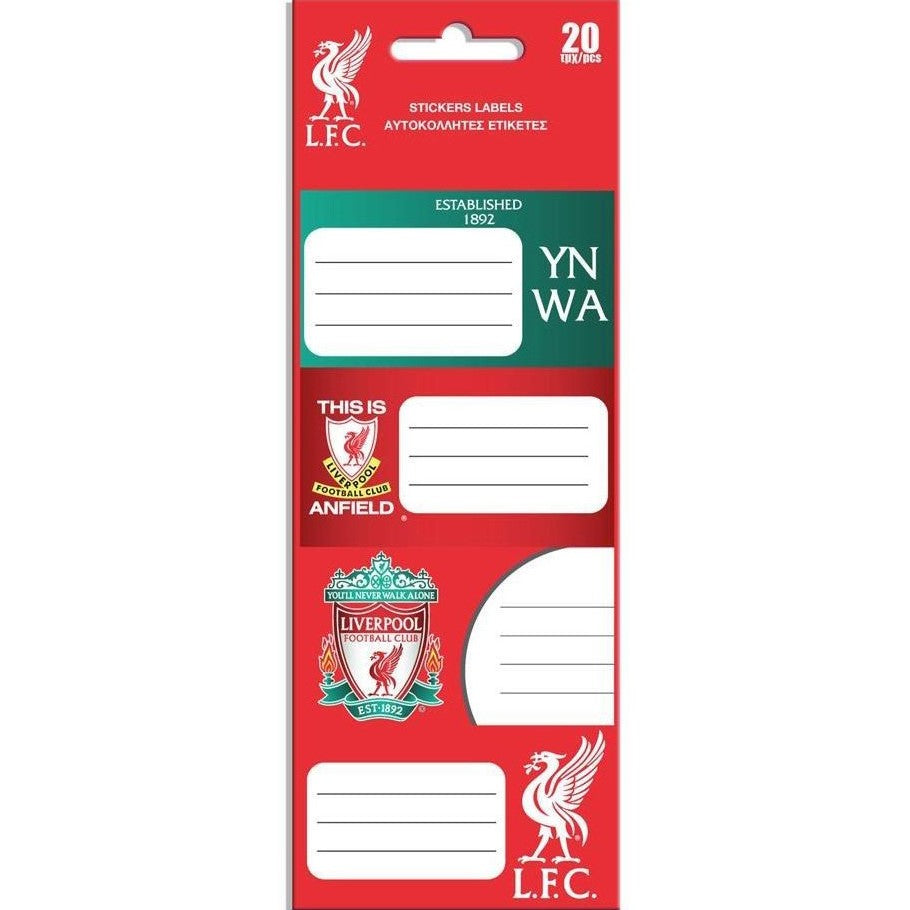 Liverpool Self-Adhesive Book Labels (20 pcs)