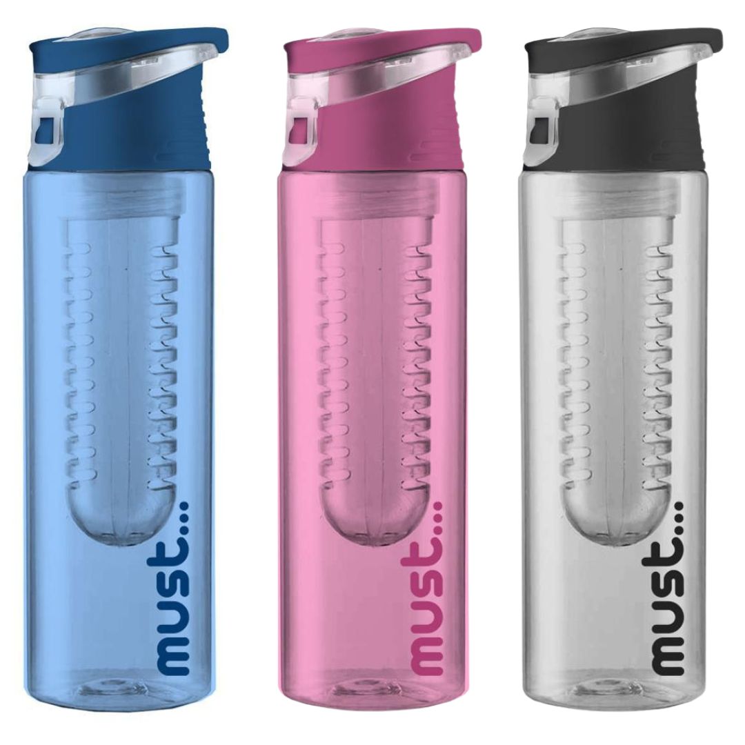 Diakakis Must Infuser Bottle 700ml x 1pc Assortment