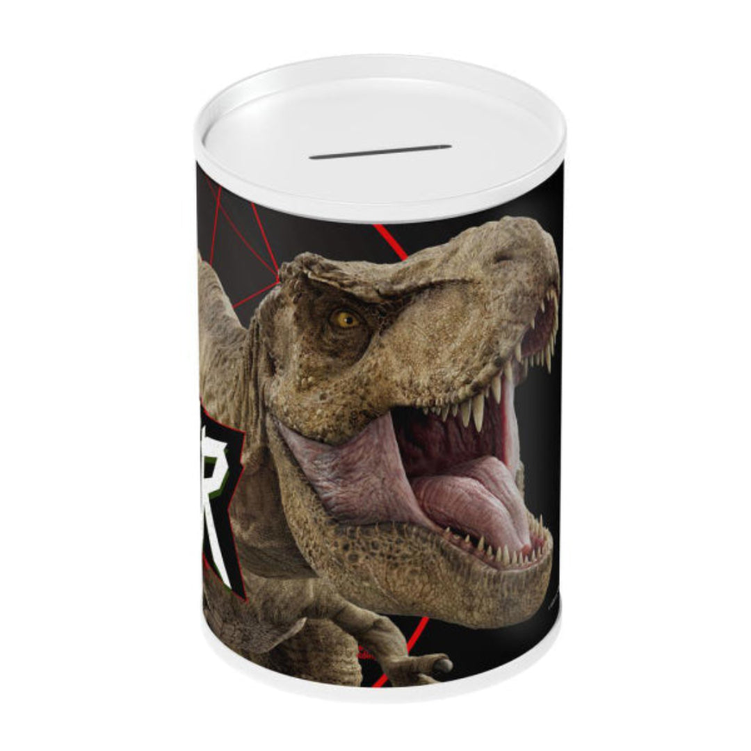 Diakakis Metal Money Tin / Box - Jurassic World