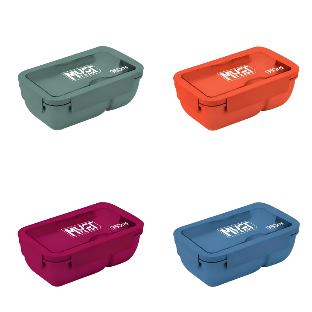 Diakakis Lunch Box 20 x 13 x 7.5 - Must Team - Colour x 1pc Assortment