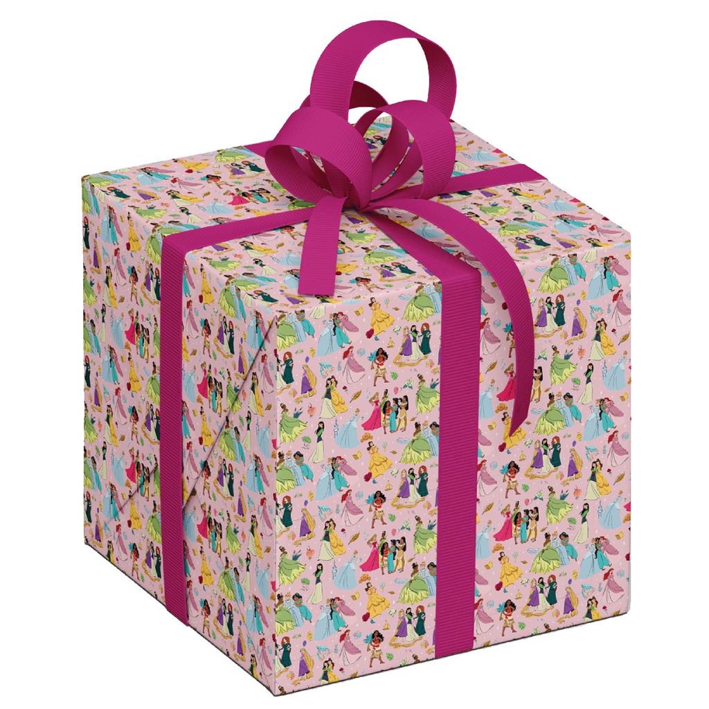 Diakakis Gift Wrapping Paper Roll 0.7 x 2m - Princess