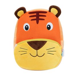 Must Team Small Plush Backpack 28 x 23cm - Tiger