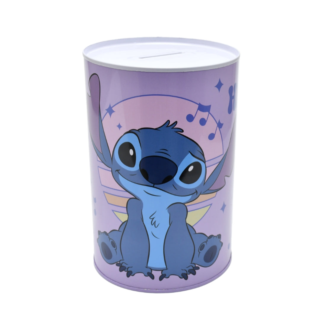 Diakakis Metal Money Tin / Box - Disney - Stitch