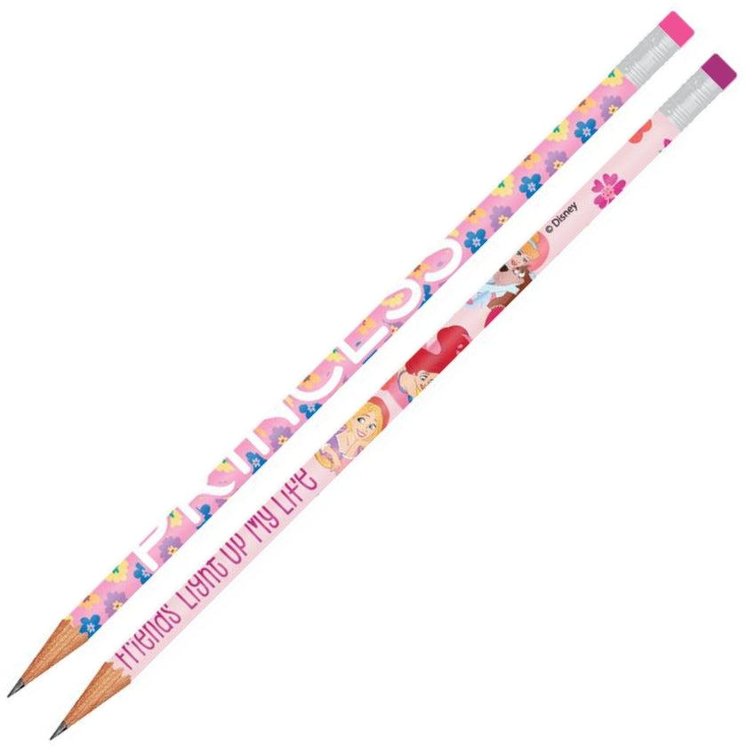 Diakakis Graphite Pencil HB & Eraser - Disney - Princess x 1pc Assortment