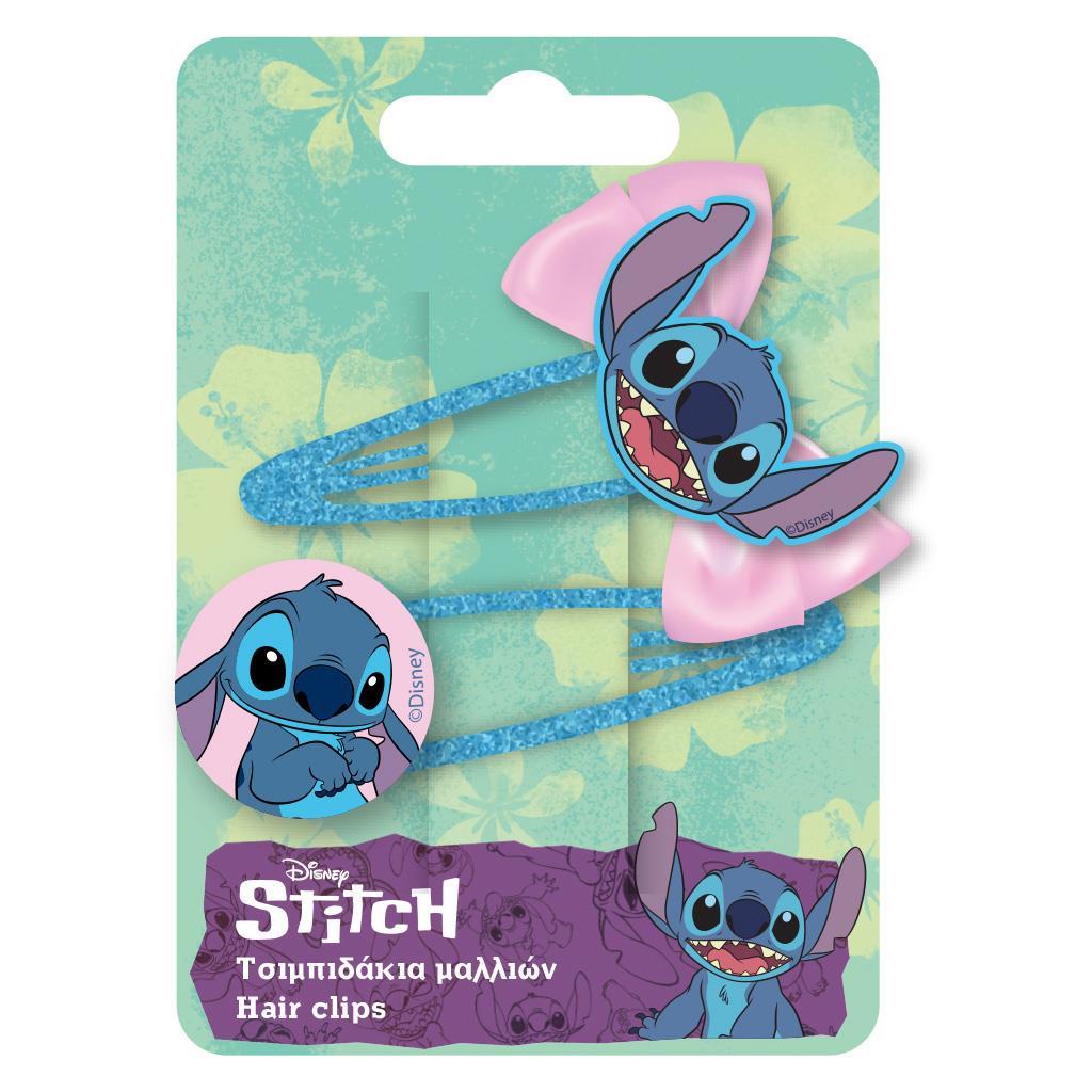 Disney Stitch Hair Accessories - Hair Clips A Set Of 2pcs