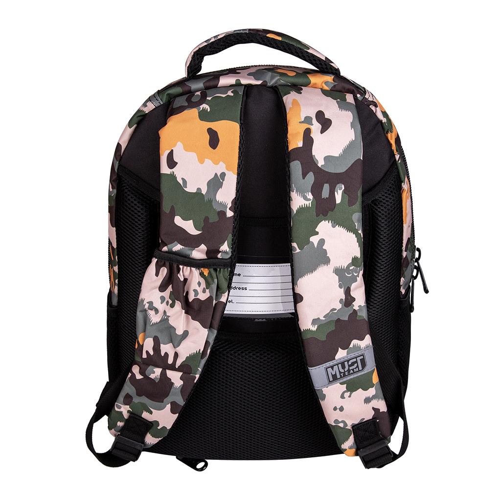 Diakakis 4 Compartments Backpack 43 x 32 x 18cm - Must Team - Army
