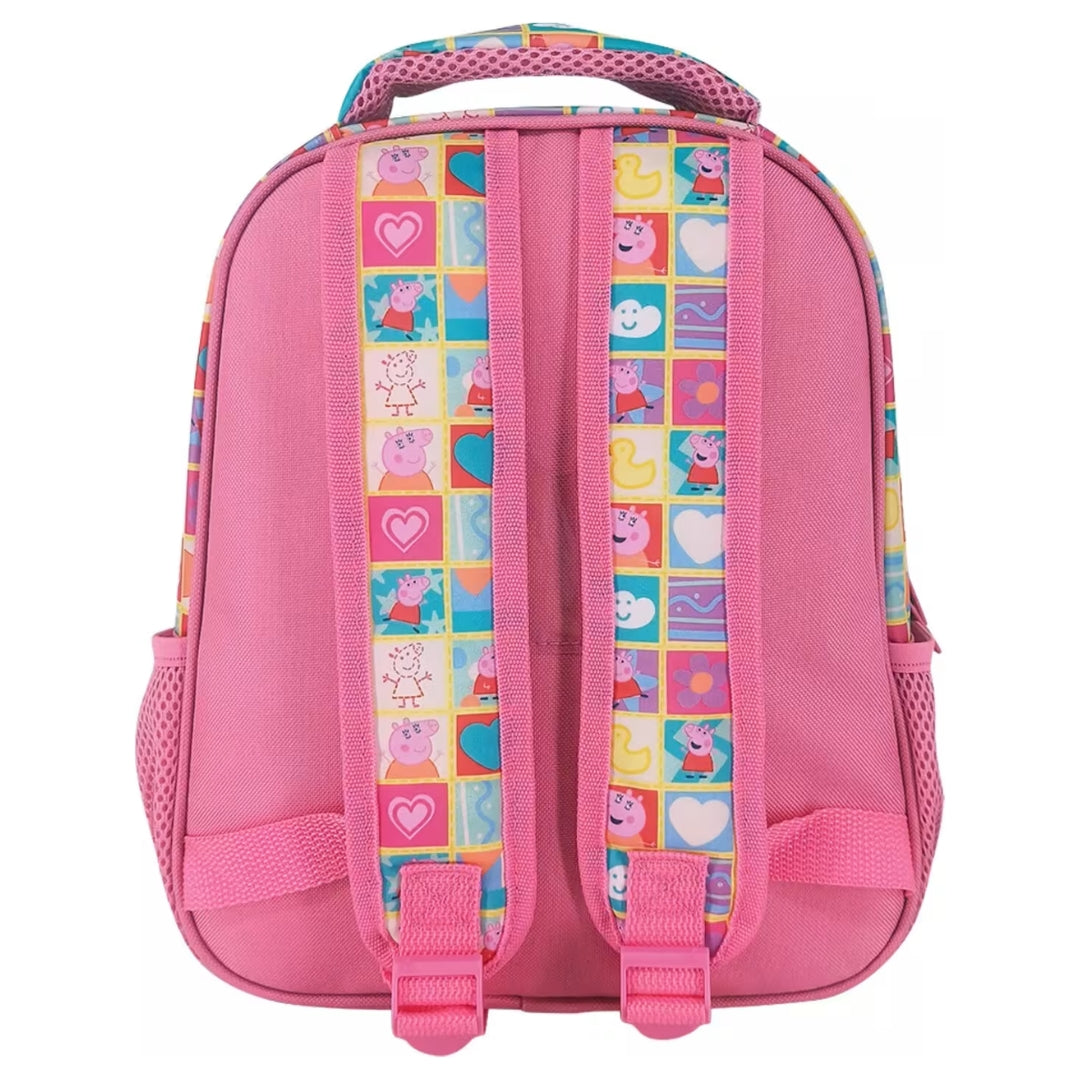 Diakakis 2 Compartments Backpack 31 x 27 x 10cm - Must Team - Peppa Pig