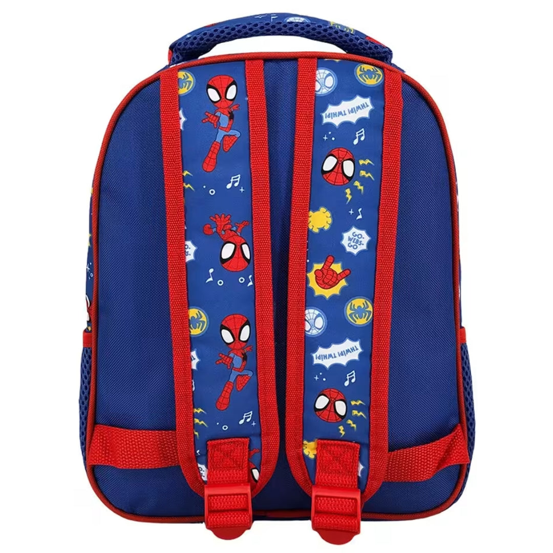 Diakakis 2 Compartments Backpack 31 x 27 x 10cm - Must Team - Marvel - Spidey & Amazing Friends