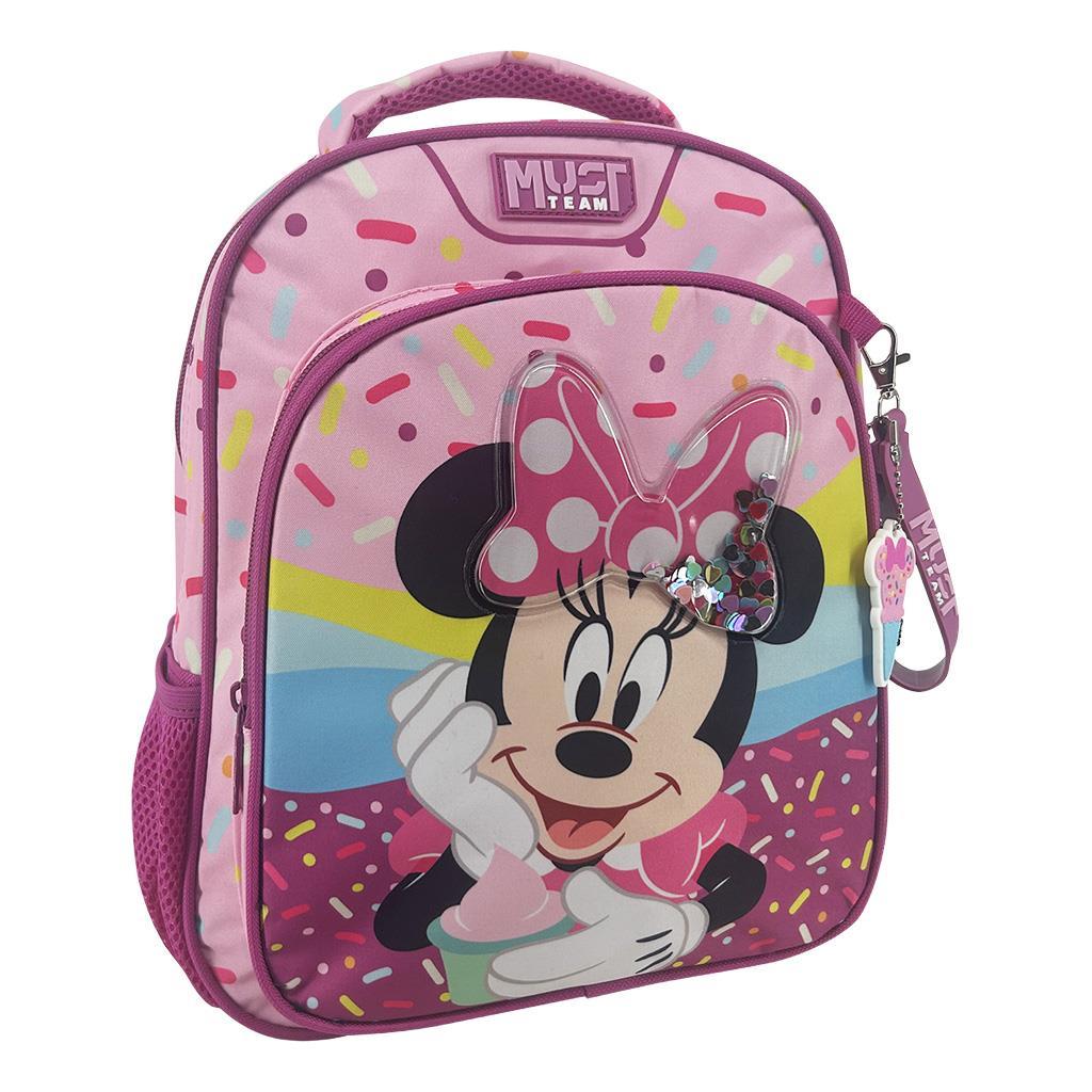 Diakakis 2 Compartments Backpack 31 x 27 x 10cm - Must Team - Disney - Minnie Mouse