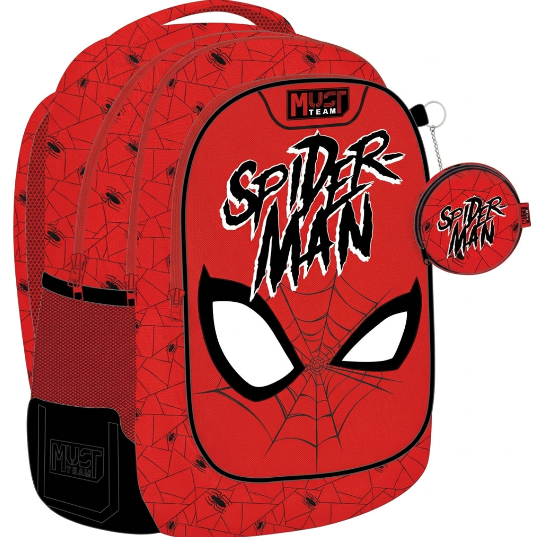 Diakakis 3 Compartments Backpack 43 x 32 x 18cm - Must Team - Marvel - Spider-Man
