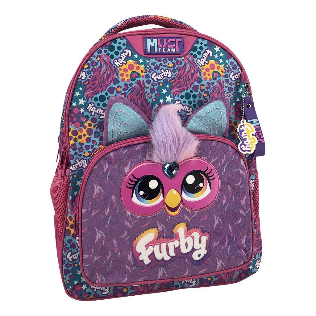 Diakakis 3 Compartments Backpack 43 x 32 x 18cm - Must Team - Furby