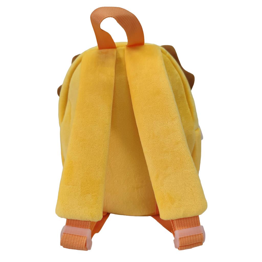Diakakis 2 Compartments Backpack 26 x 24 x 10cm - Must Team - Plush - Little Lion