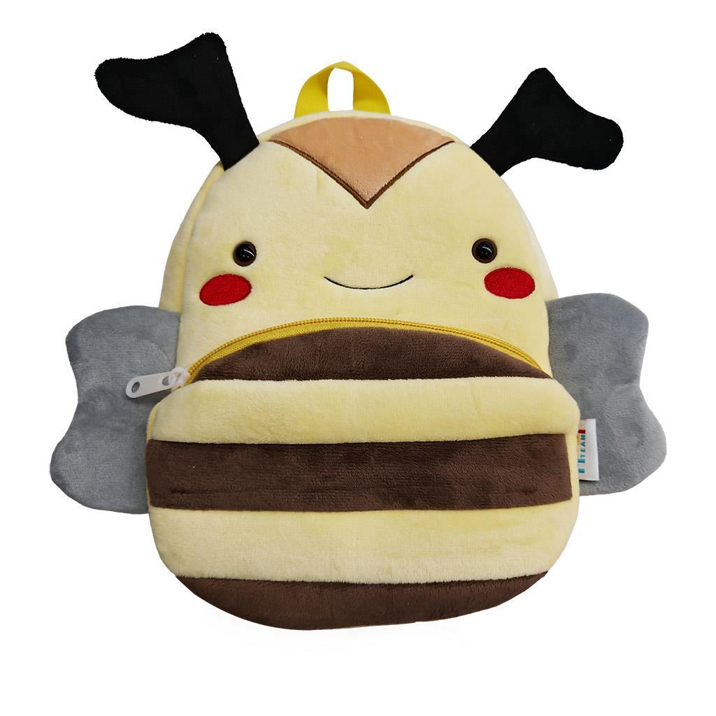 Diakakis 2 Compartments Backpack 26 x 24 x 10cm - Must Team - Plush - Little Bee