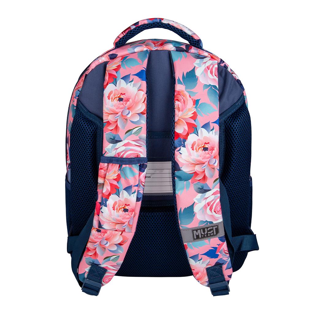 Diakakis 4 Compartments Backpack 43 x 32 x 18cm - Must Team - Flowers