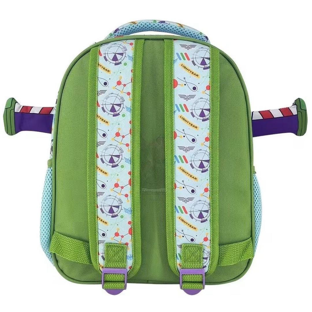 Diakakis 2 Compartments Backpack 31 x 27 x 10cm - Must Team - Disney/Pixar - Toy Story Buzz