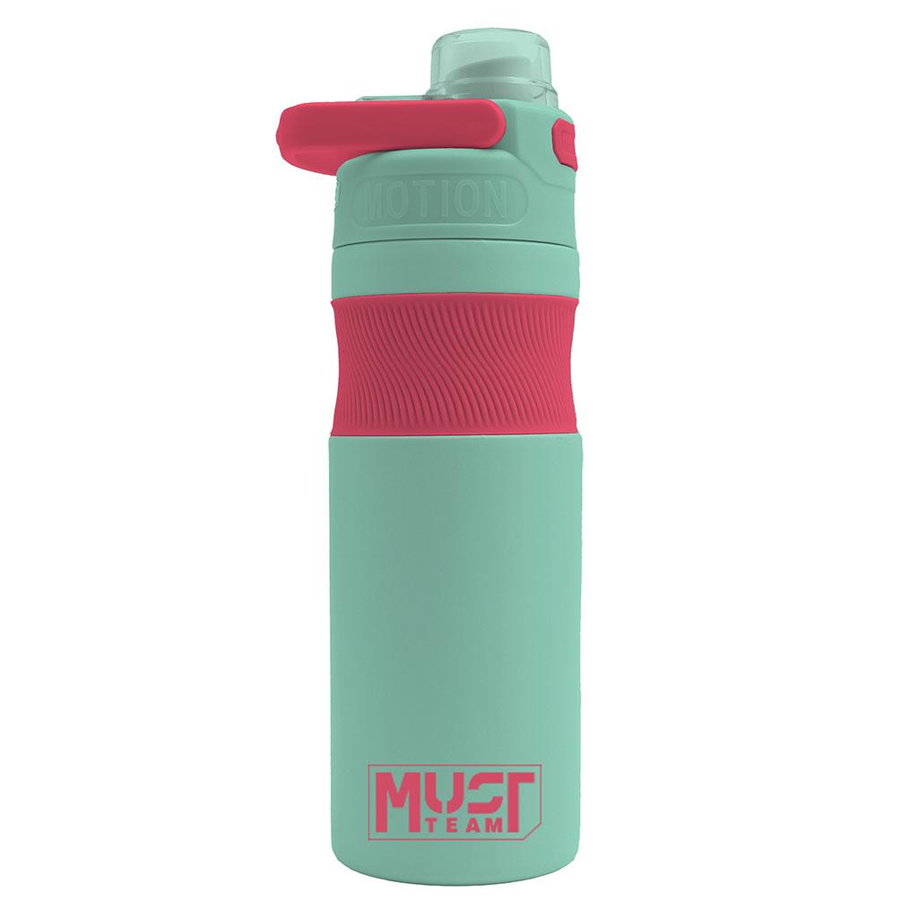 Diakakis Stainless Steel Vacuum Flask 500ml - Must Team - Mint / Pink