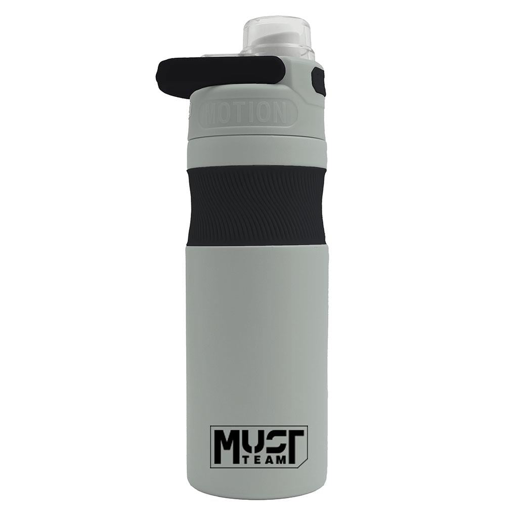 Diakakis Stainless Steel Vacuum Flask 500ml - Must Team - Light Grey / Black
