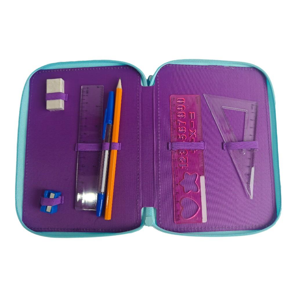 Diakakis Double Decker Pencil Case Filled 21 x 15 x 5cm - Must Team - Disney - Frozen
