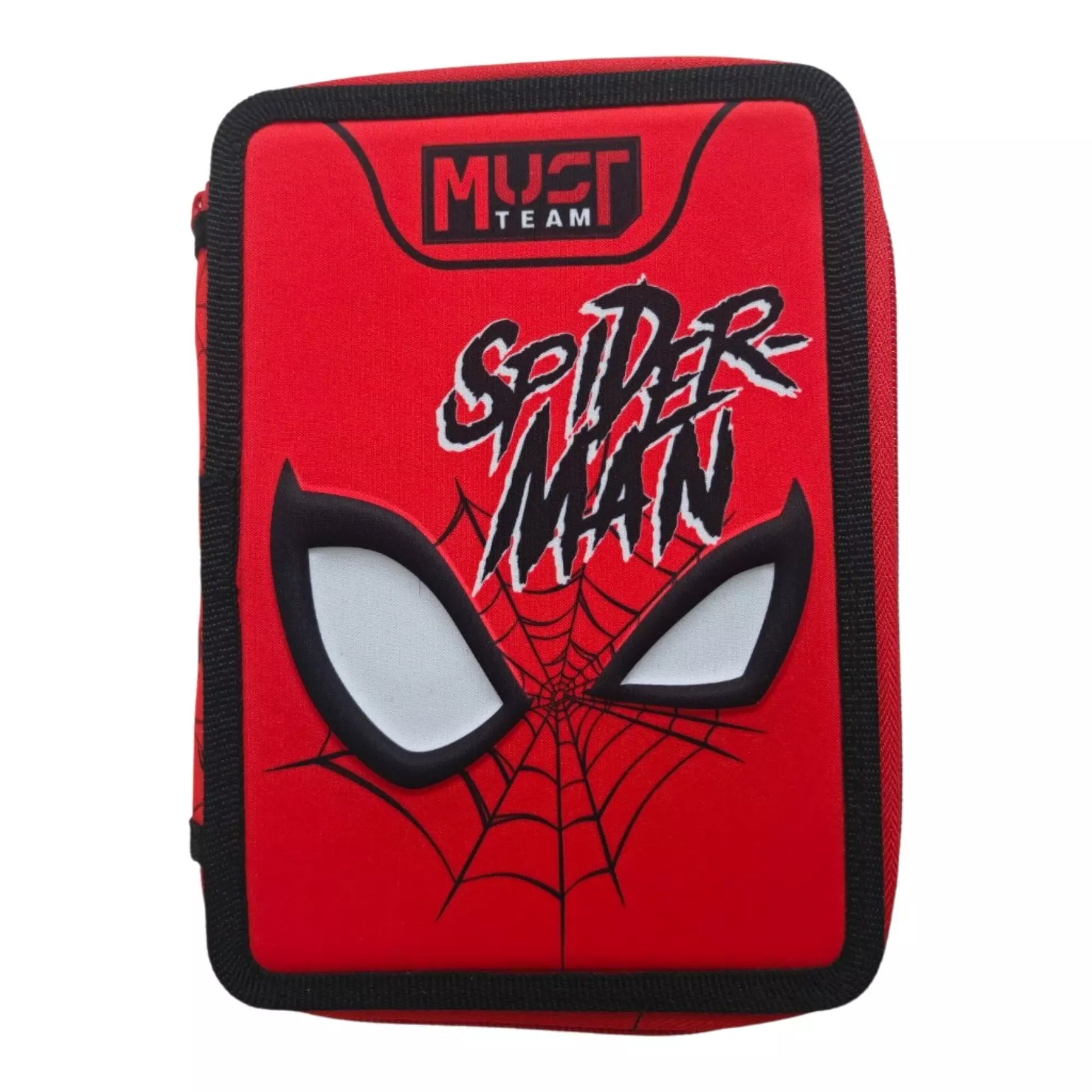 Diakakis Double Decker Pencil Case Filled 21 x 15 x 5cm - Must Team - Marvel - Spider-Man