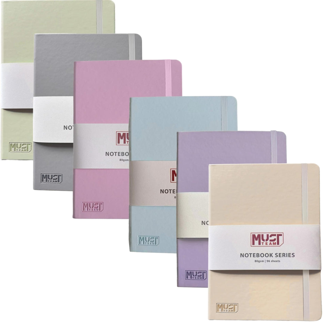 A5 Diakakis Lined Notebook 96 Sheets - Must Team x 1p Assortment