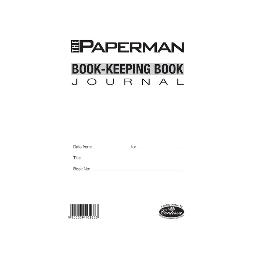The Paperman Book-Keeping Book - Journal