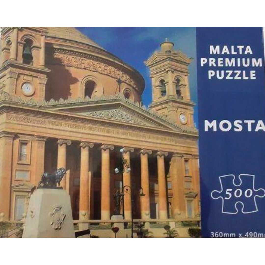 Malta Premium Puzzle - Mosta 500pcs