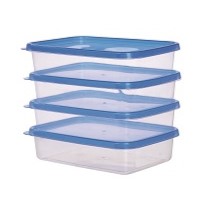 H & L Rectangular Food Containers Set Of 4