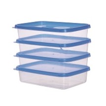 H & L Rectangular Food Containers Set Of 5