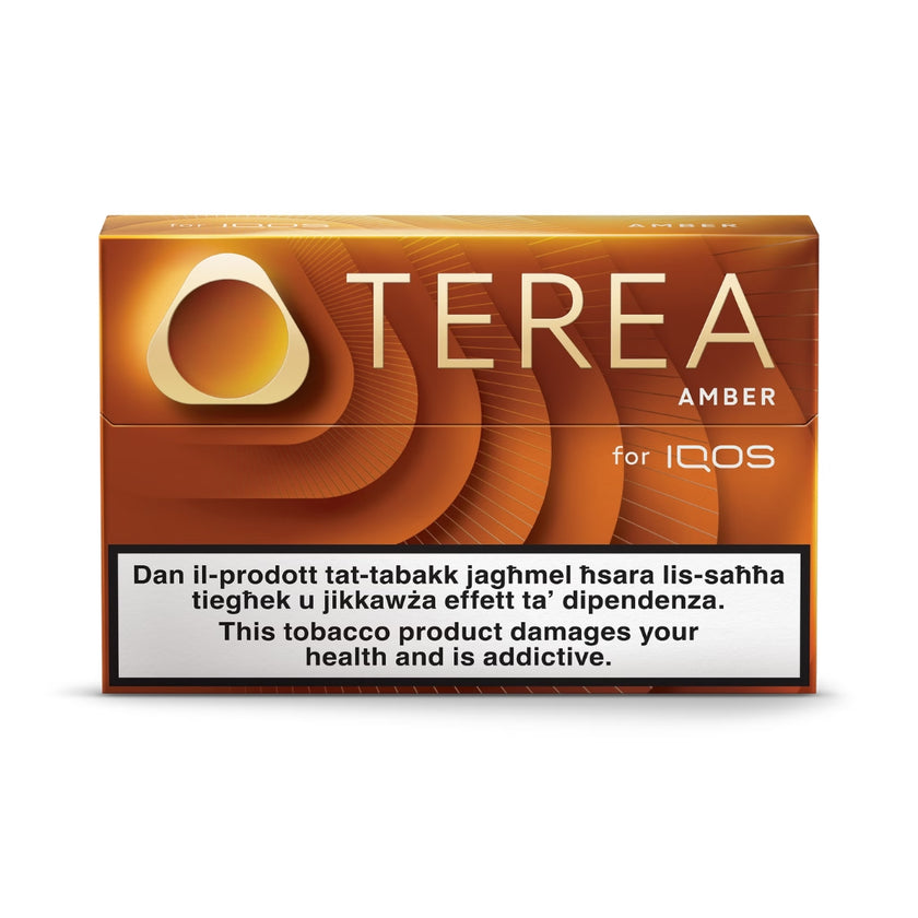 TEREA For IQOS A Pack Of 20 Tobacco Smartcore Sticks - Amber