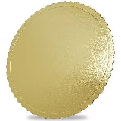 Ipak Gold Cake Board 28cm A Pack Of 2pcs