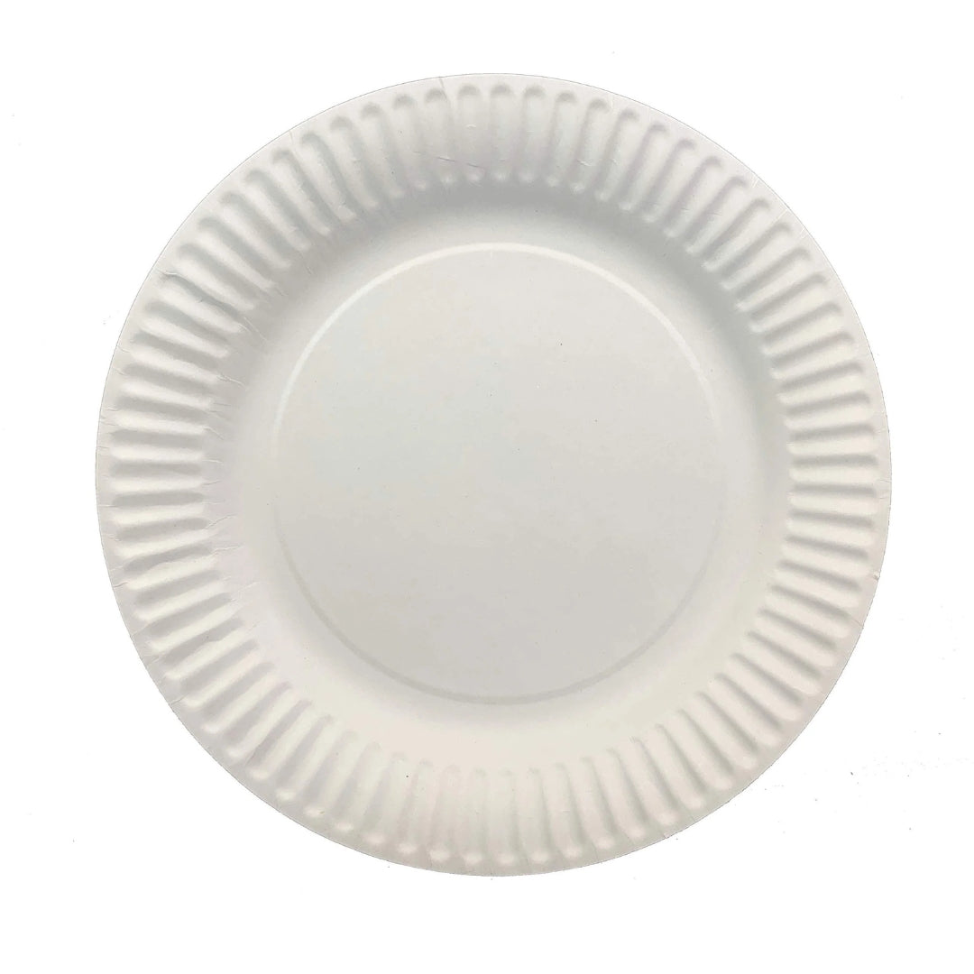Ipak Paper Plates 15cm A Pack Of 10pcs - Flat