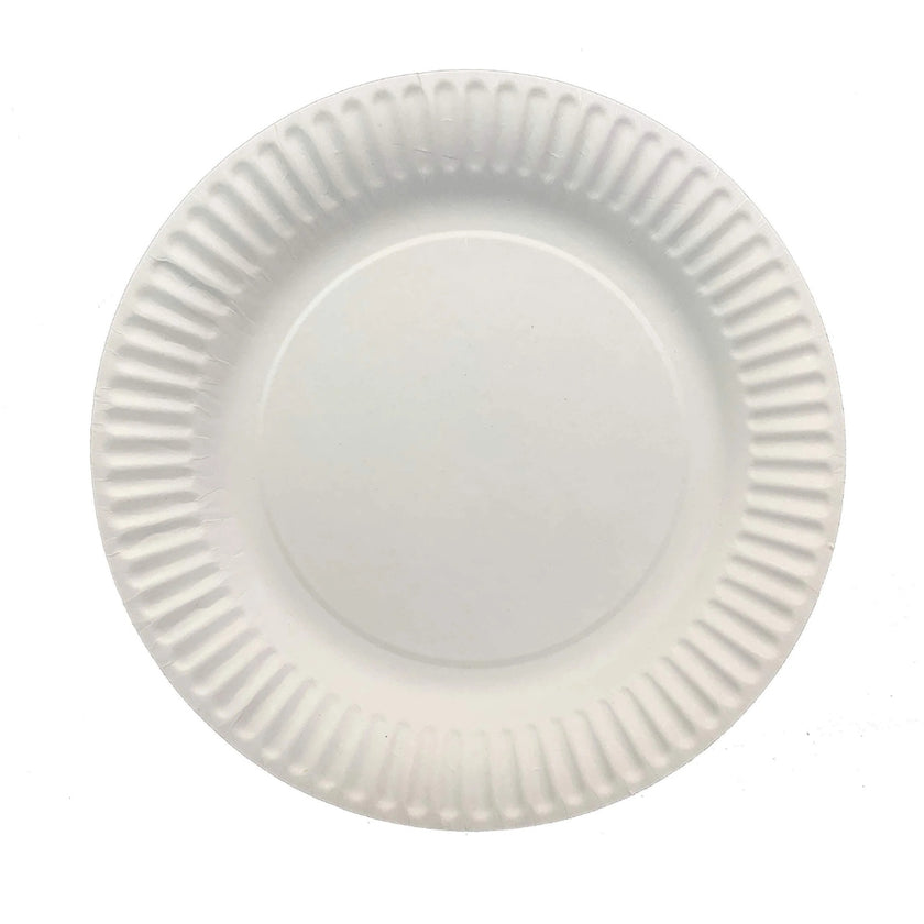 Ipak Paper Plates 15cm A Pack Of 10pcs - Flat