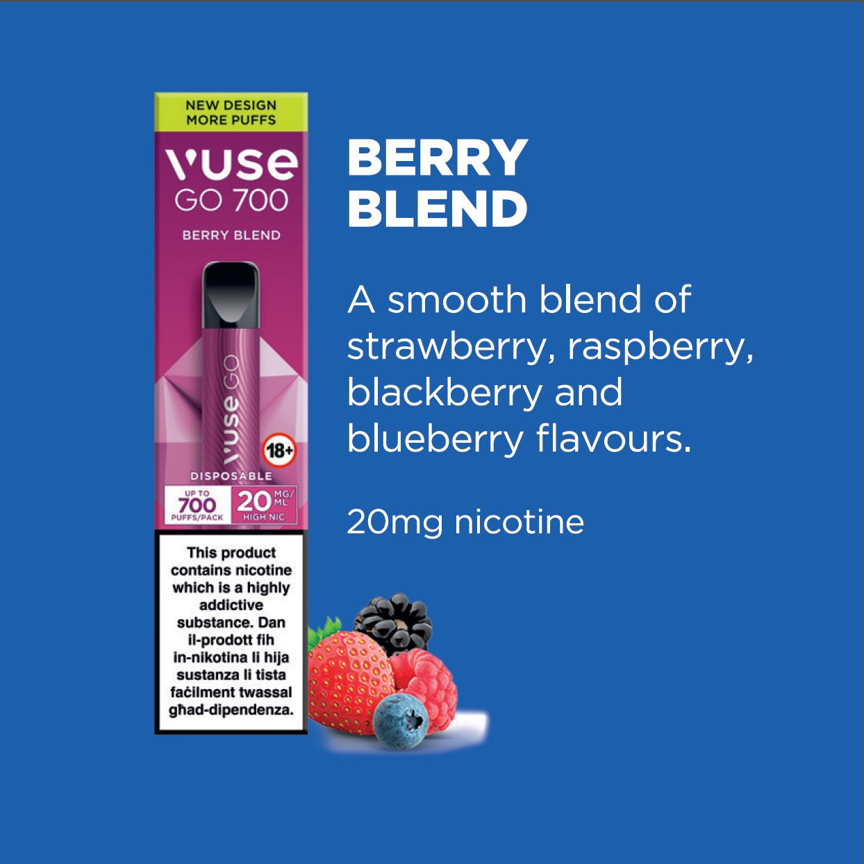 Vuse Go 700 Berry Blend