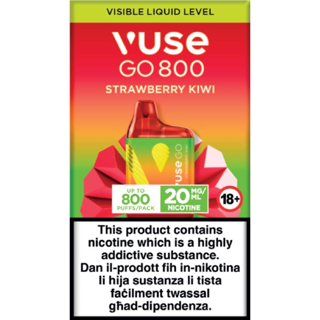 Vuse Go 800 Strawberry Kiwi