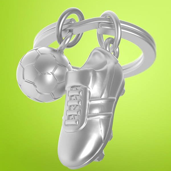 Metalmorphose Keychain - Football Key Ring