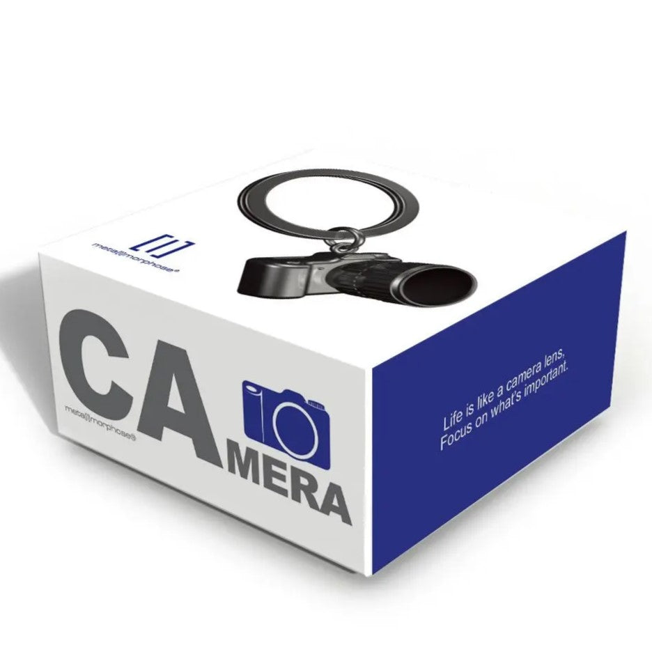 Metalmorphose Keychain - Camera Key Ring