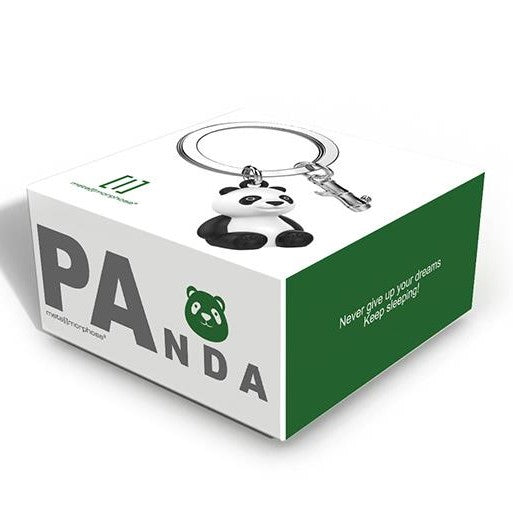 Metalmorphose Keychain - Panda Key Ring