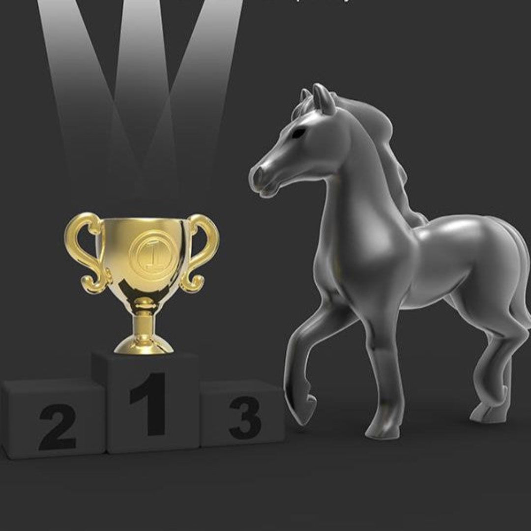 Metalmorphose Keychain - Horse Key Ring