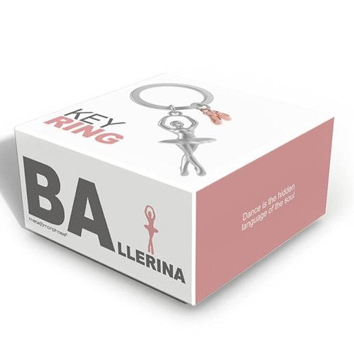 Metalmorphose Keychain - Ballerina Key Ring