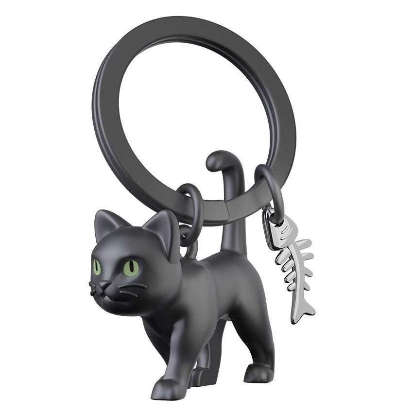 Metalmorphose Black Cat Keyring